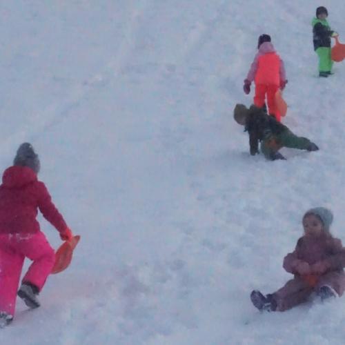 Rutschen im Schnee_4