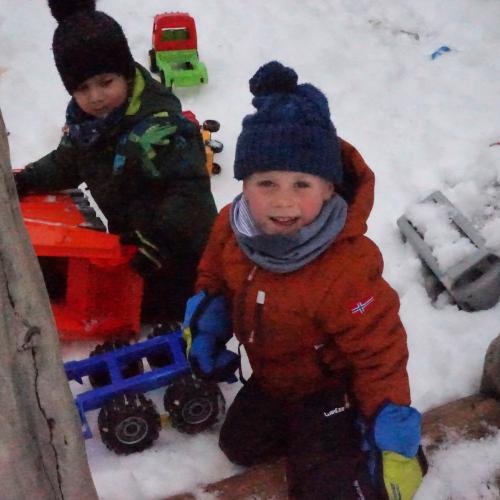 Matschen im Schnee_2