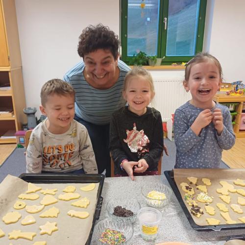 weihnachtliches Keksebacken
