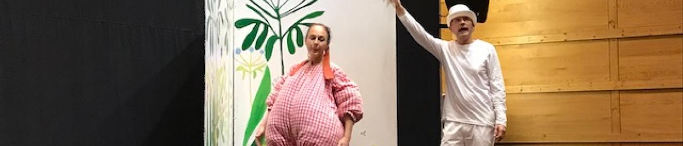 Schauspieler des Theaterstücks