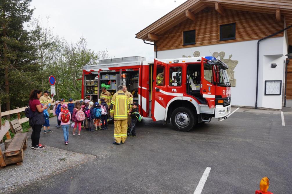 Besuch bei der Feuerwehr