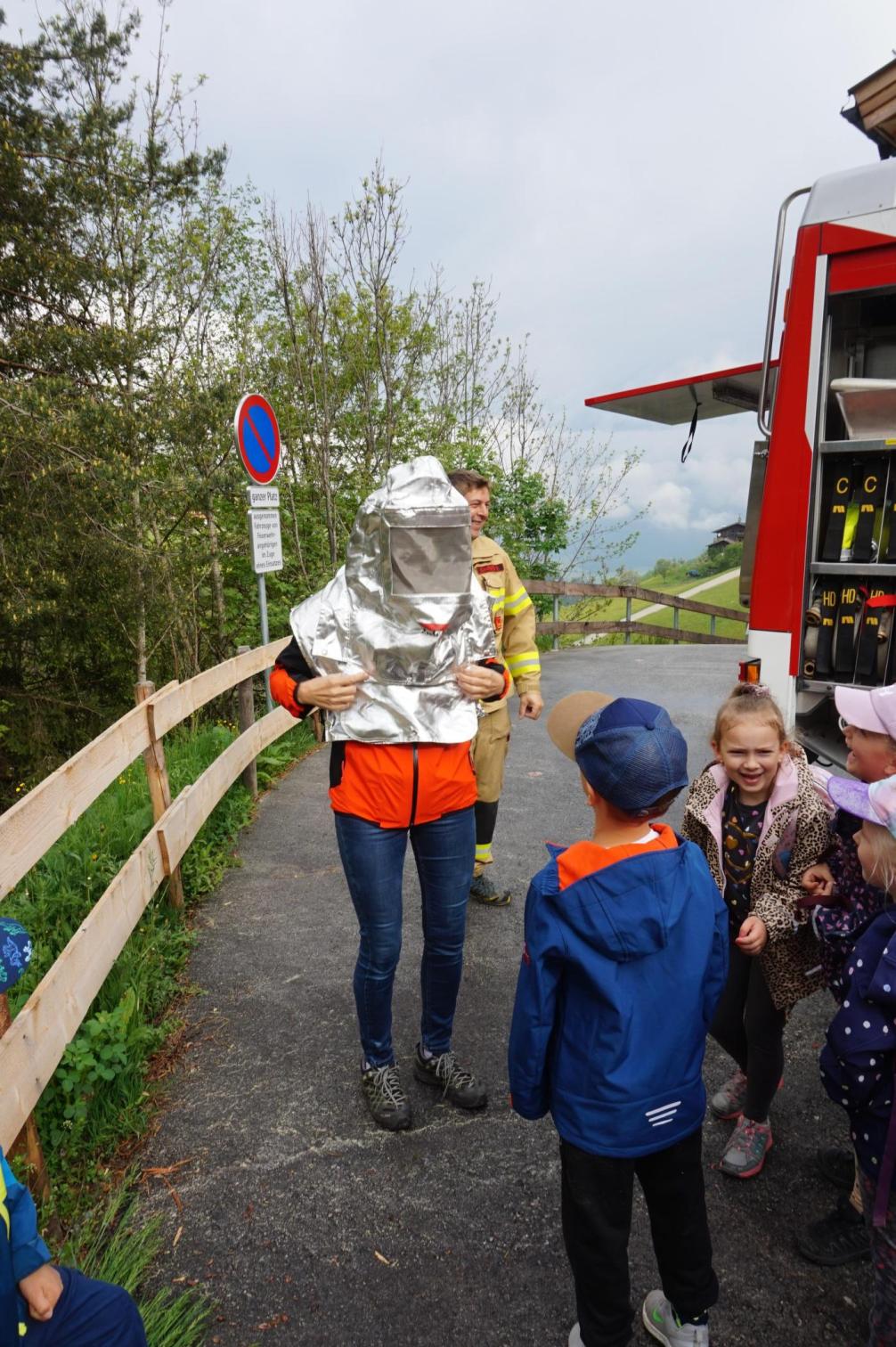 Besuch bei der Feuerwehr