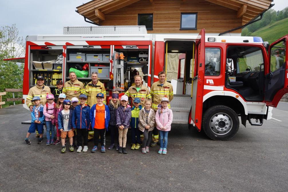 Besuch bei der Feuerwehr