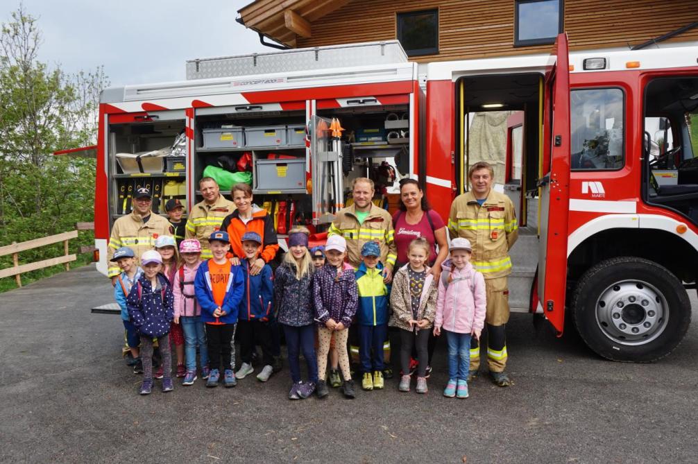 Besuch bei der Feuerwehr