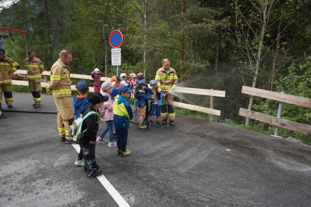 Besuch bei der Feuerwehr