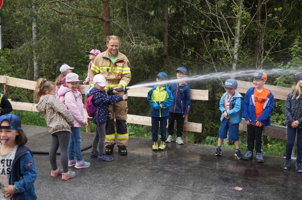 Besuch bei der Feuerwehr