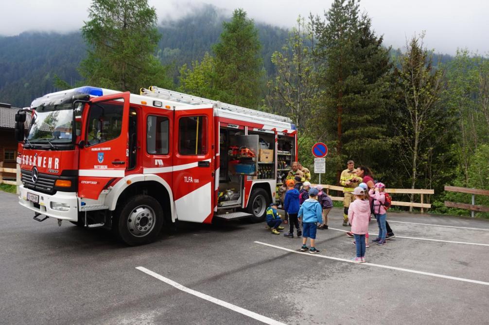 Besuch bei der Feuerwehr