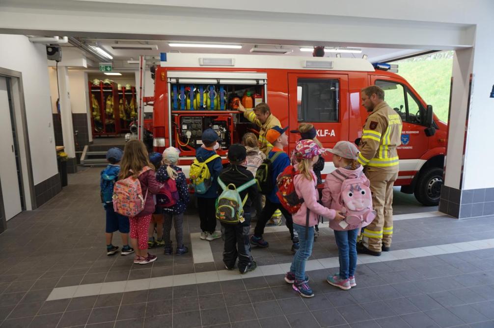 Besuch bei der Feuerwehr