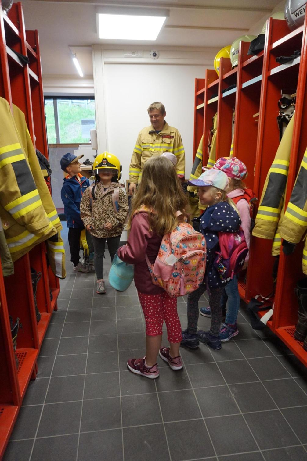 Besuch bei der Feuerwehr