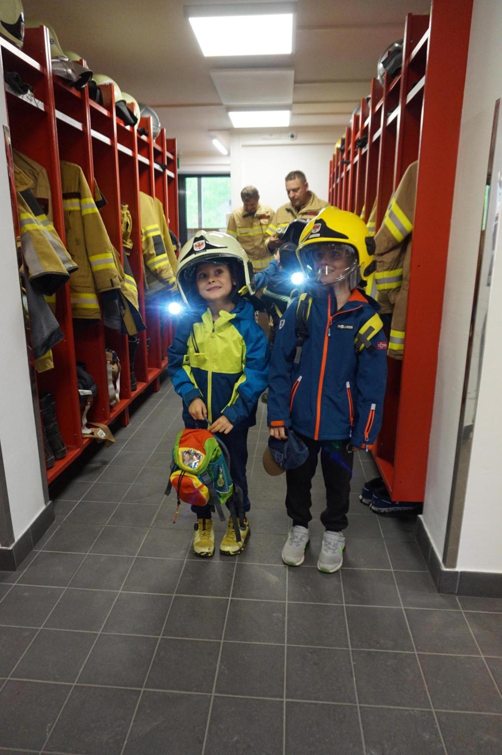 Besuch bei der Feuerwehr