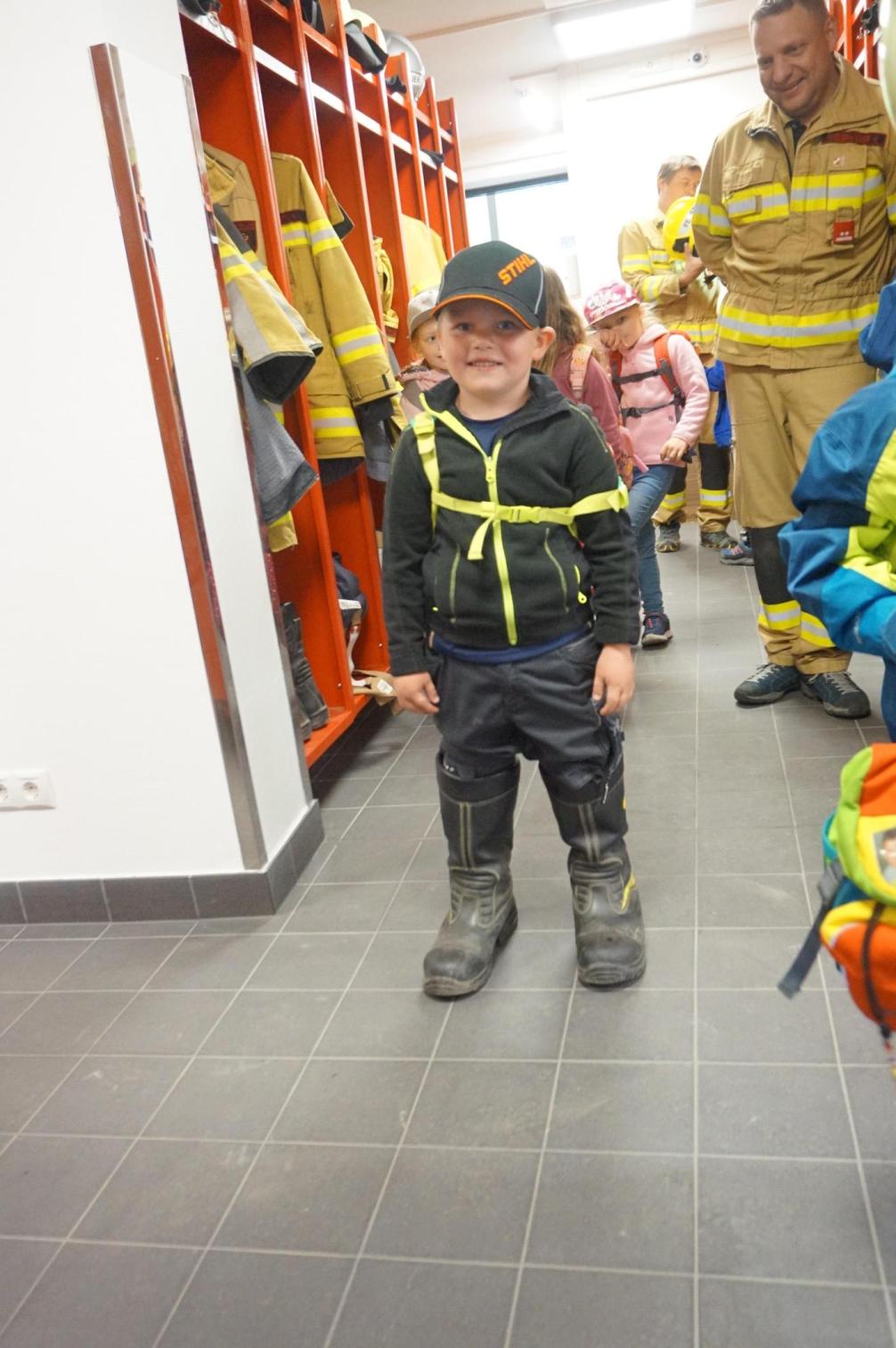 Besuch bei der Feuerwehr