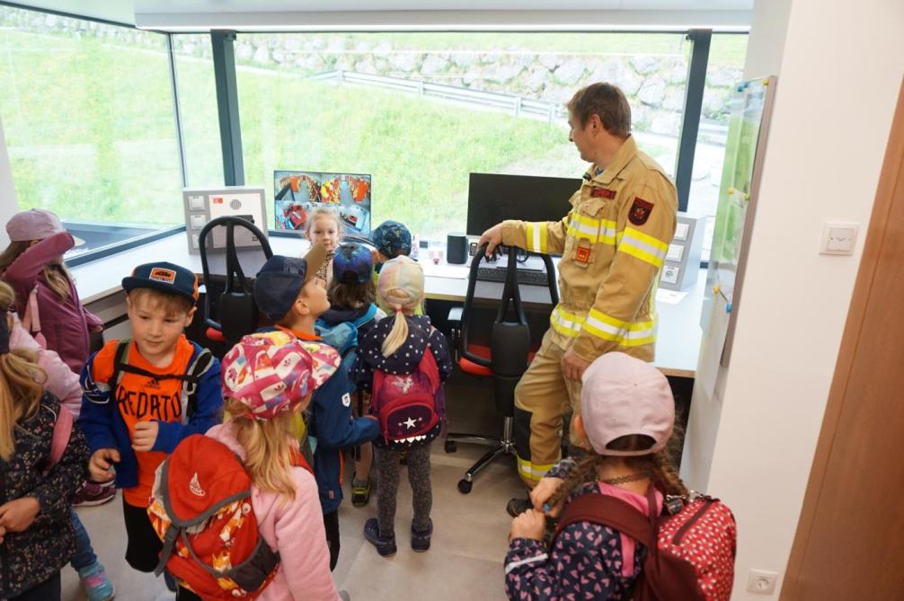 Besuch bei der Feuerwehr