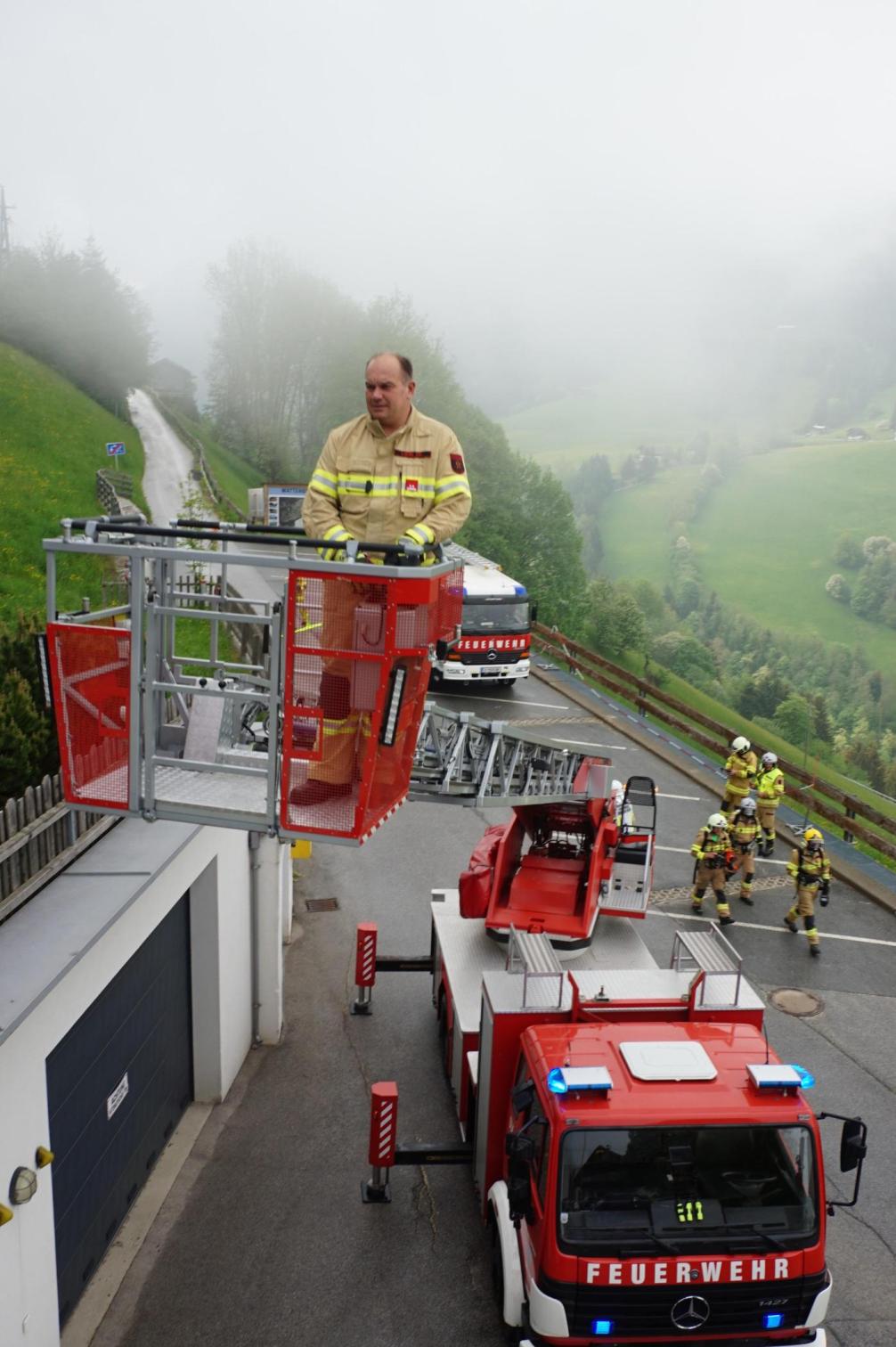 Besuch bei der Feuerwehr