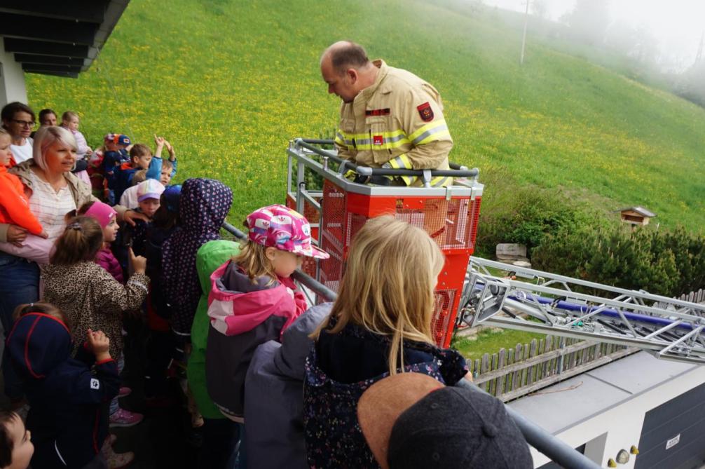 Besuch bei der Feuerwehr