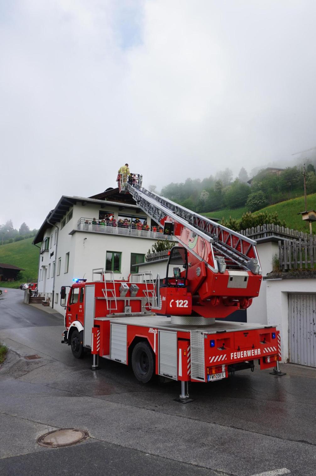 Besuch bei der Feuerwehr