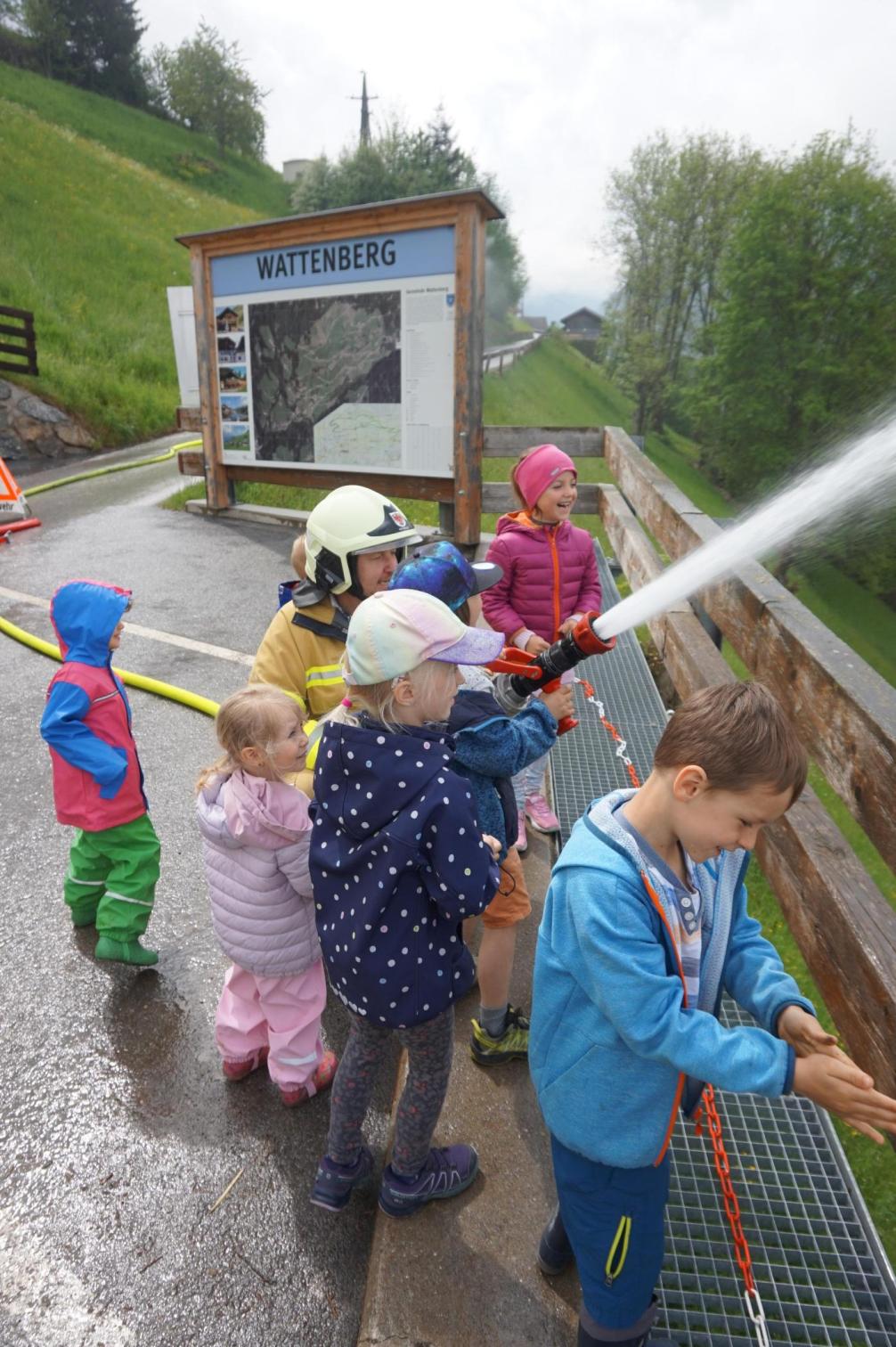 Besuch bei der Feuerwehr