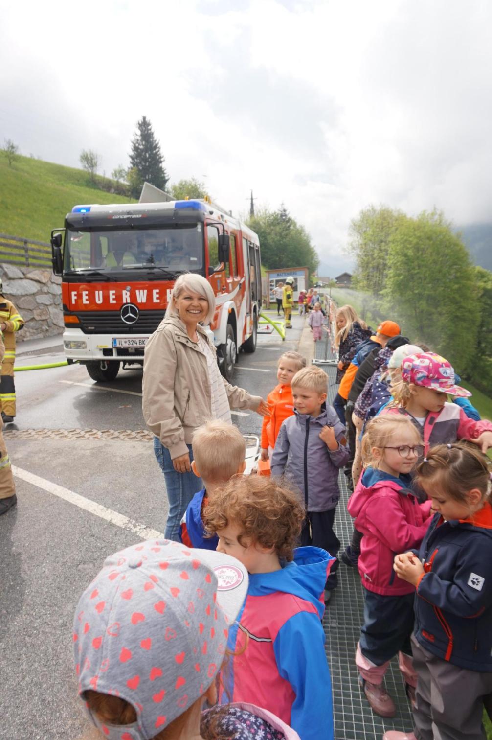 Besuch bei der Feuerwehr