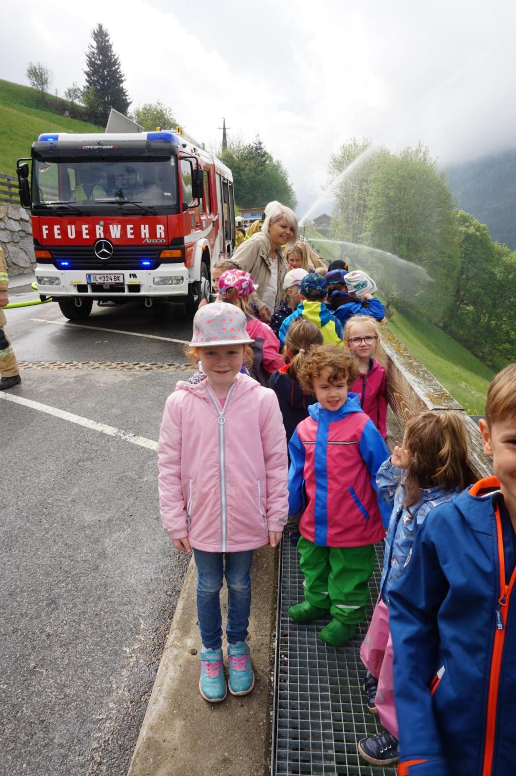 Besuch bei der Feuerwehr