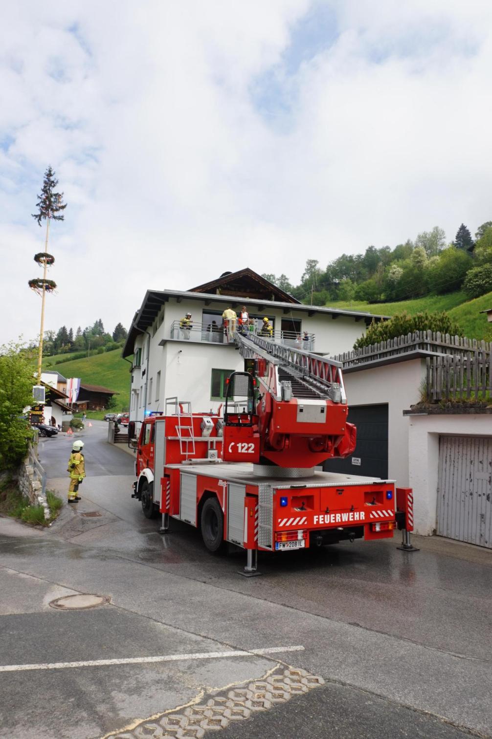 Besuch bei der Feuerwehr