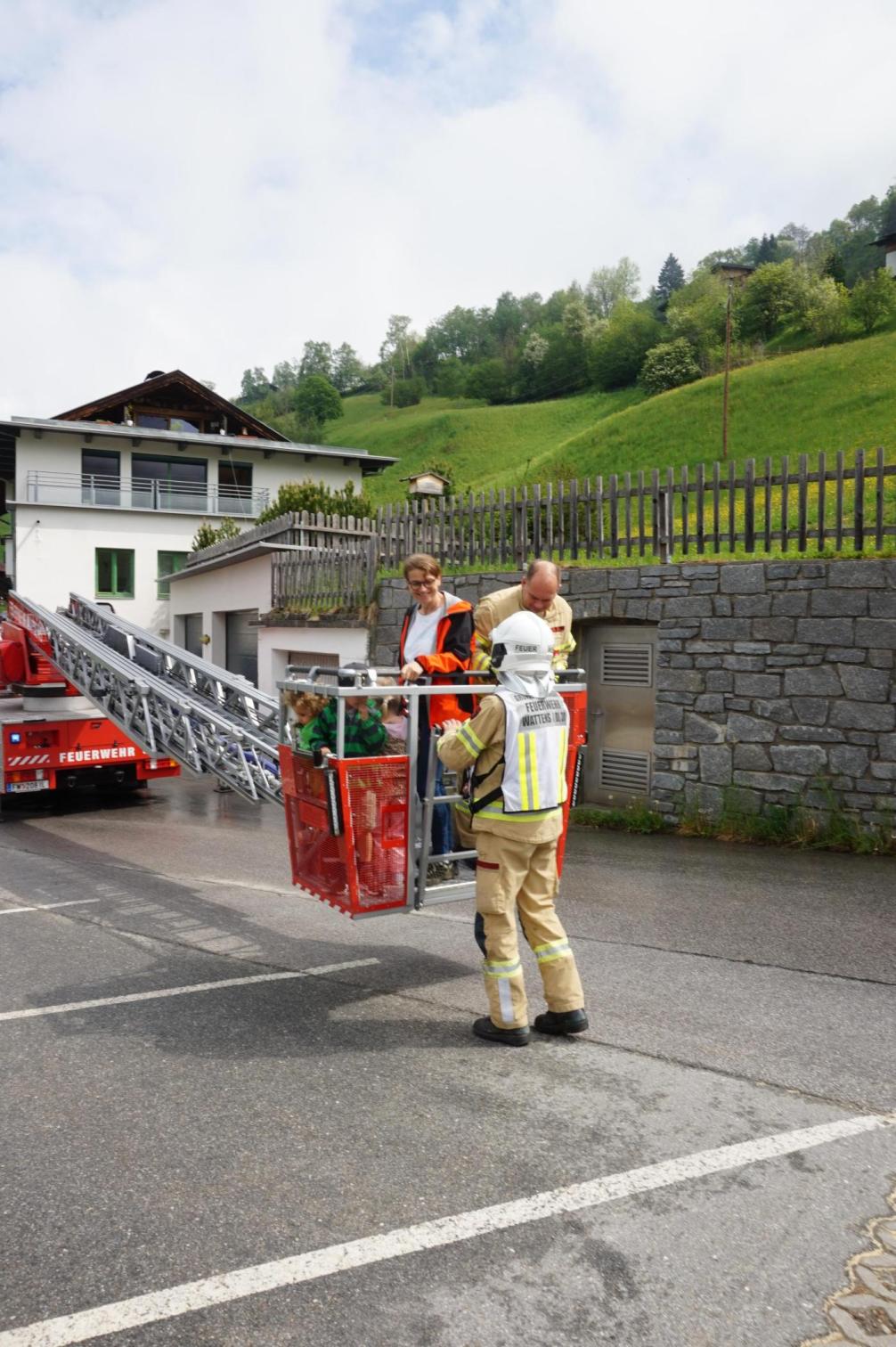 Besuch bei der Feuerwehr