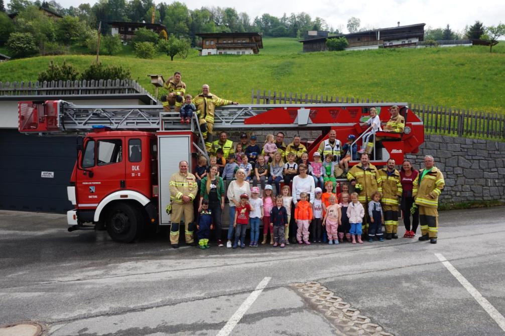 Besuch bei der Feuerwehr