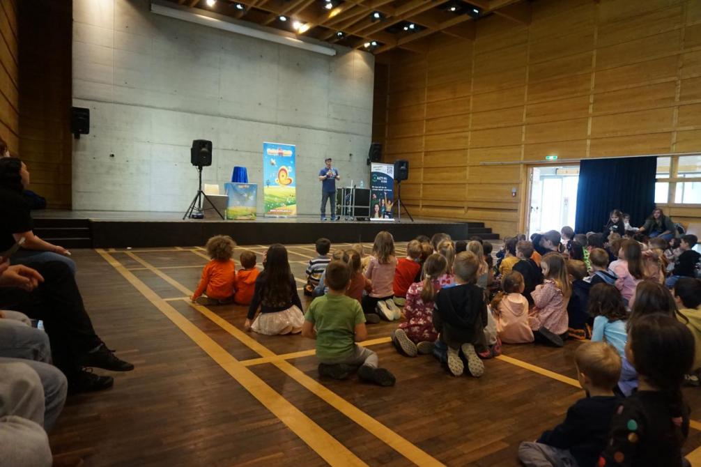 Blick auf die Bühne