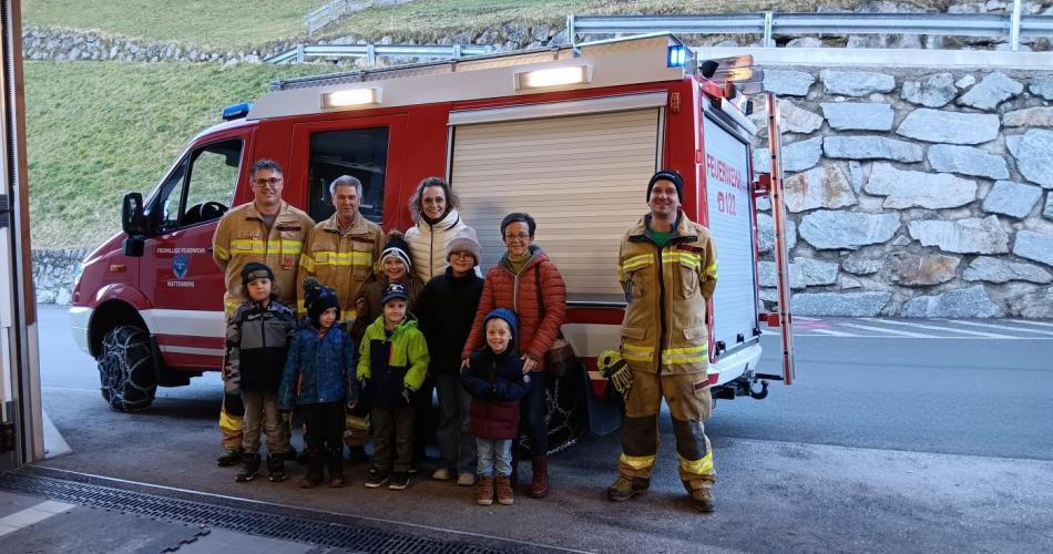 Zum Abschluss unseres Themas Element Feuer und Brandschutz durften wir die Feuerwehr Wattenberg besuchen