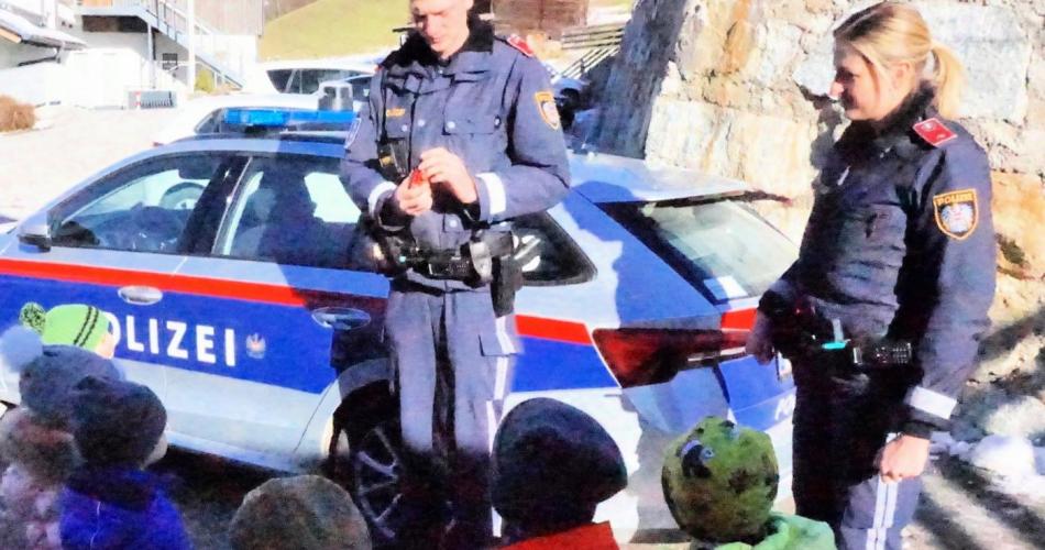 Die Polizei war zu Besuch