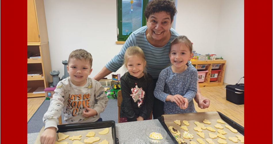 weihnachtliches Keksebacken