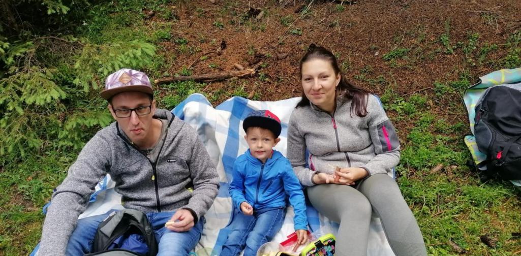 Jause Jausenzeit im Wald