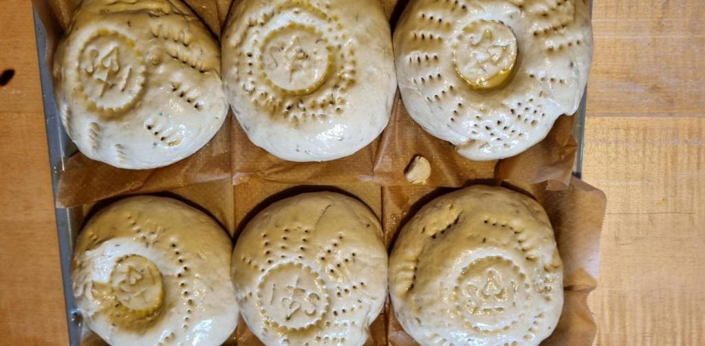 Brot backen Das Brot