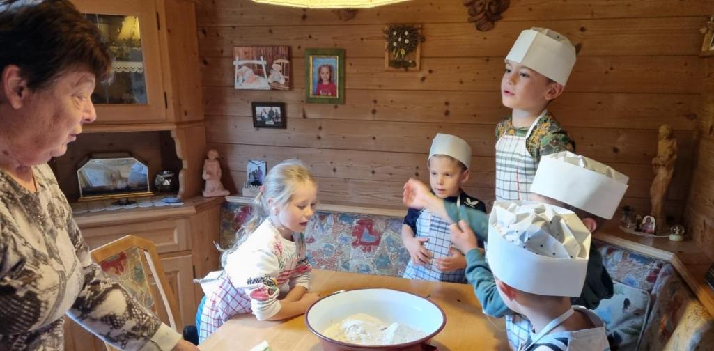 Brot backen Kinder lernen brot backen